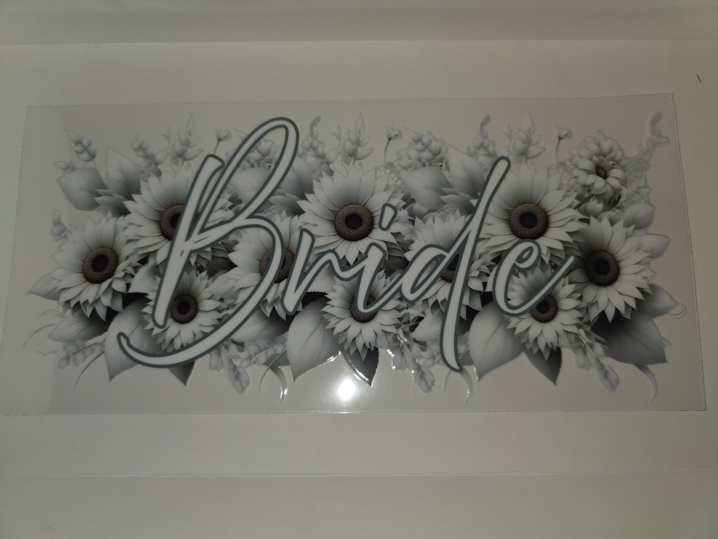 Bride- White Sunflower