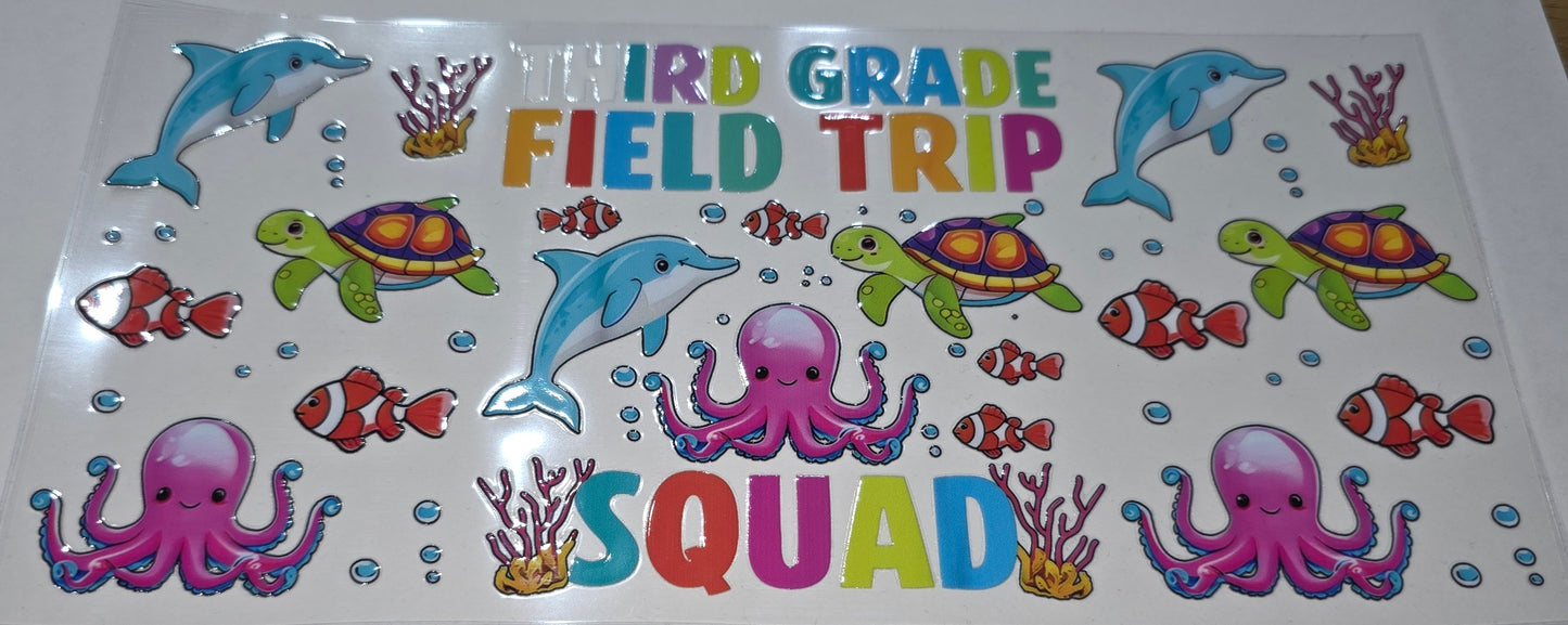 Third grade field trip