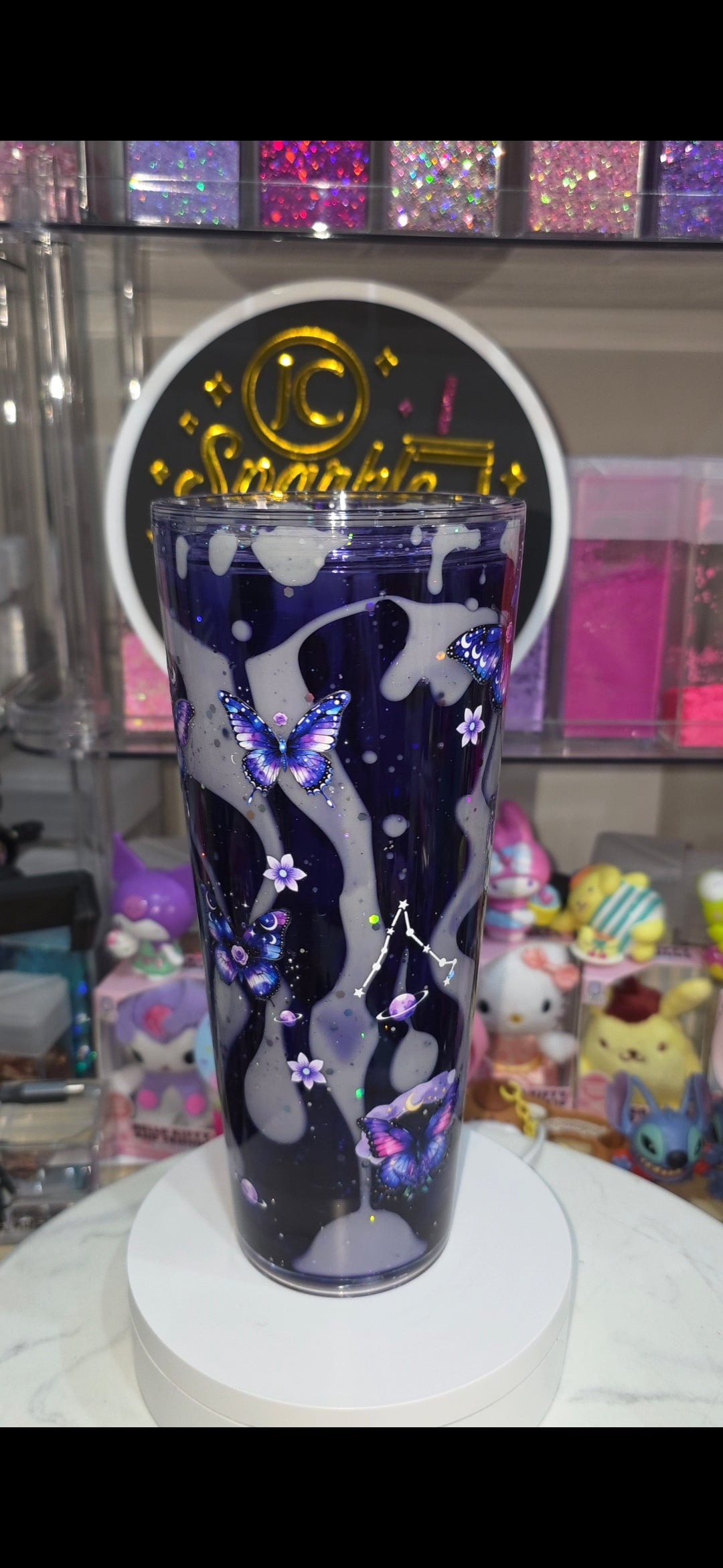 24oz stadium style tumbler