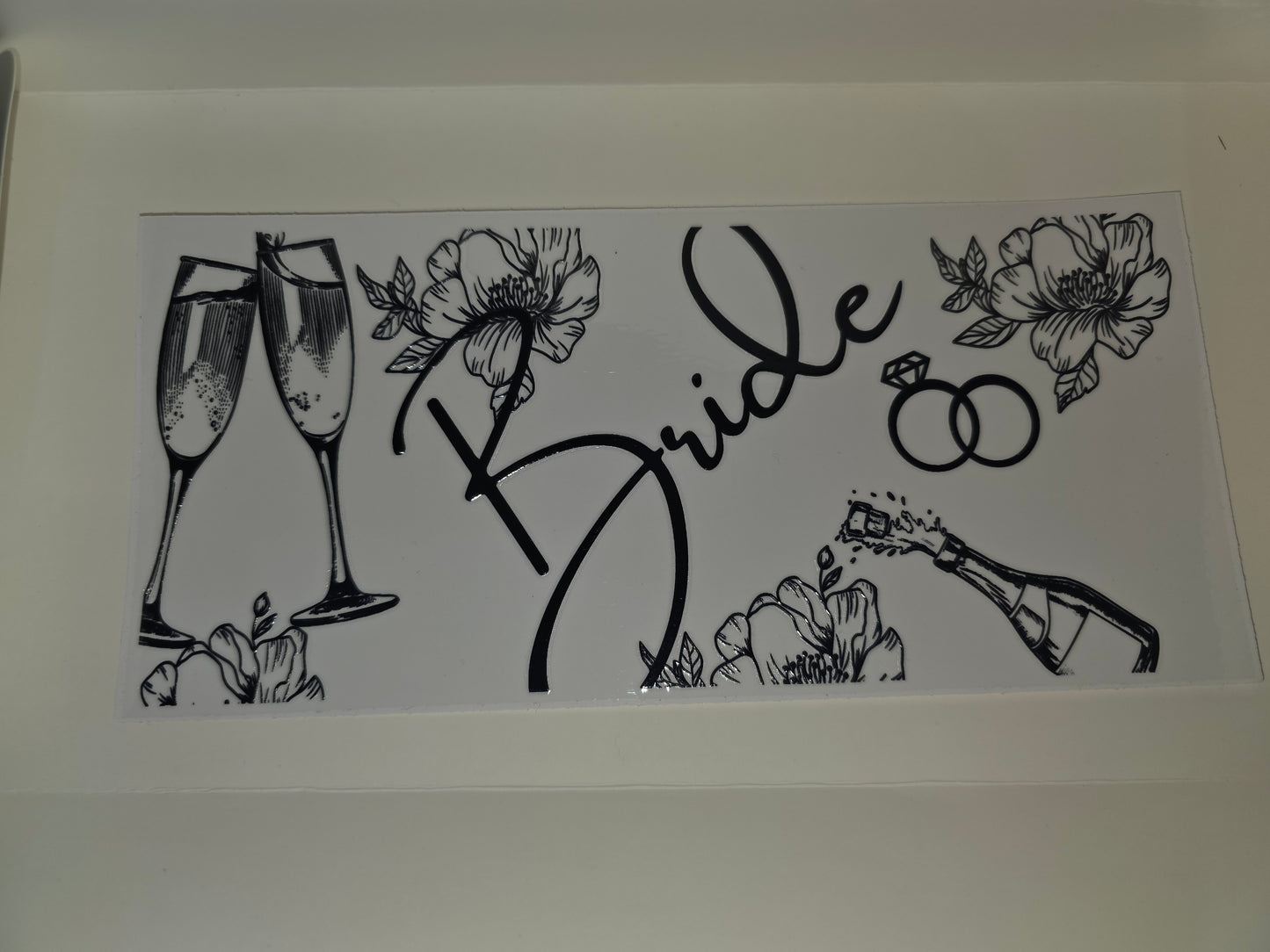 Bride- Black Decal