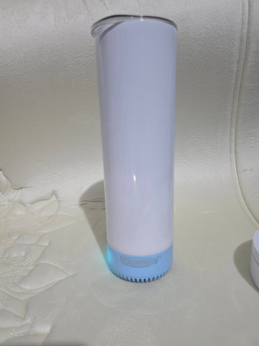 20 oz customizable cup with a Bluetooth Speaker