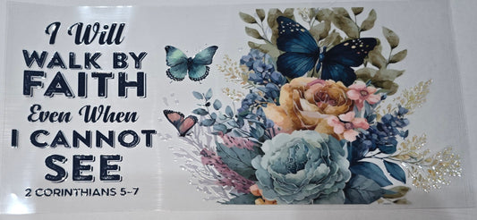 I will walk by faith - religious