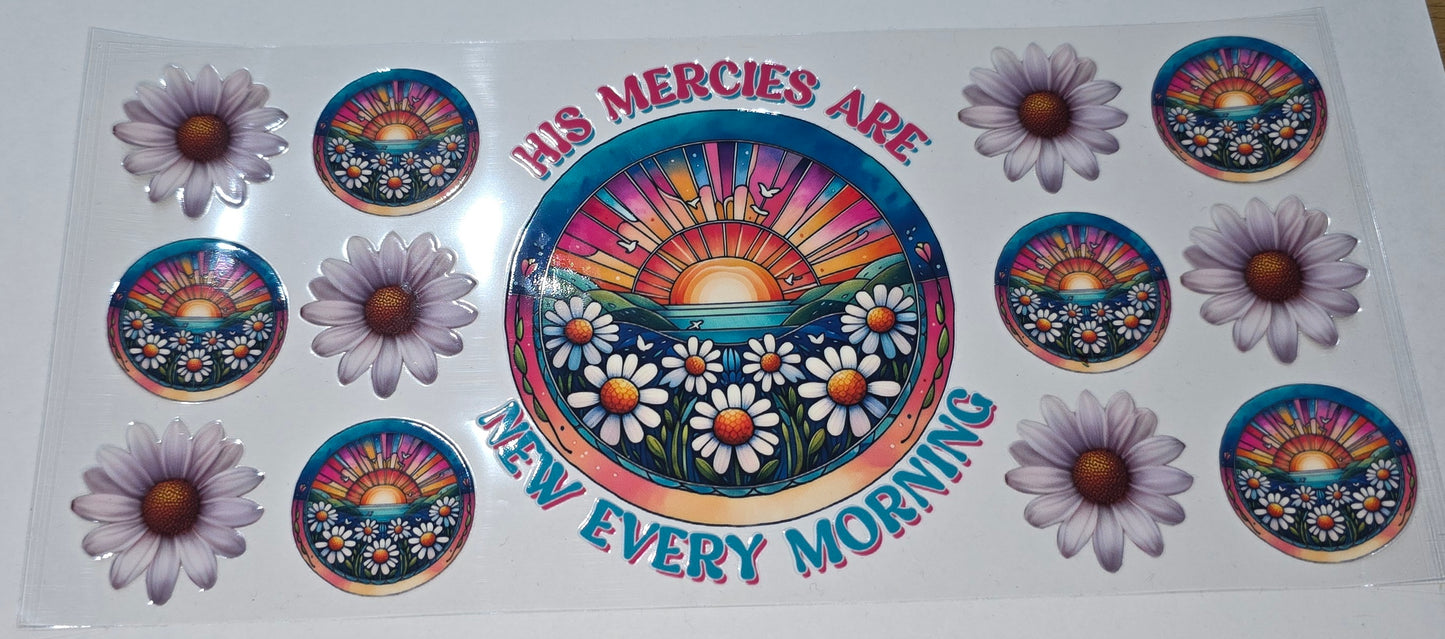 His mercies are new every morning - religious