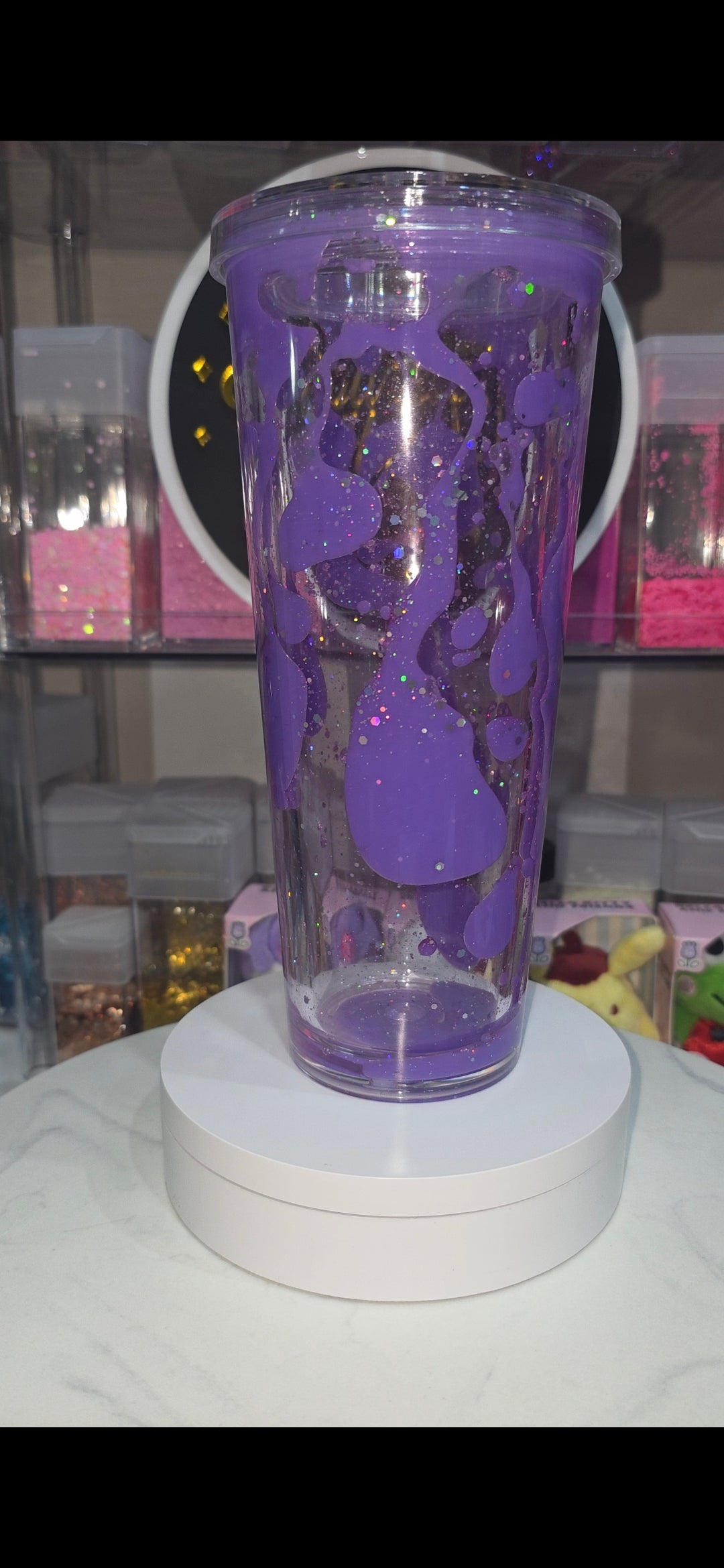 24oz stadium style tumbler