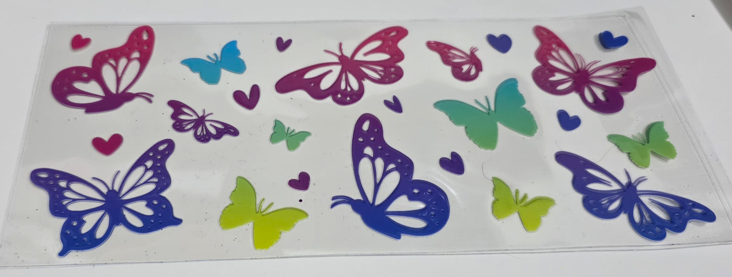 Multi Coloured butterflies