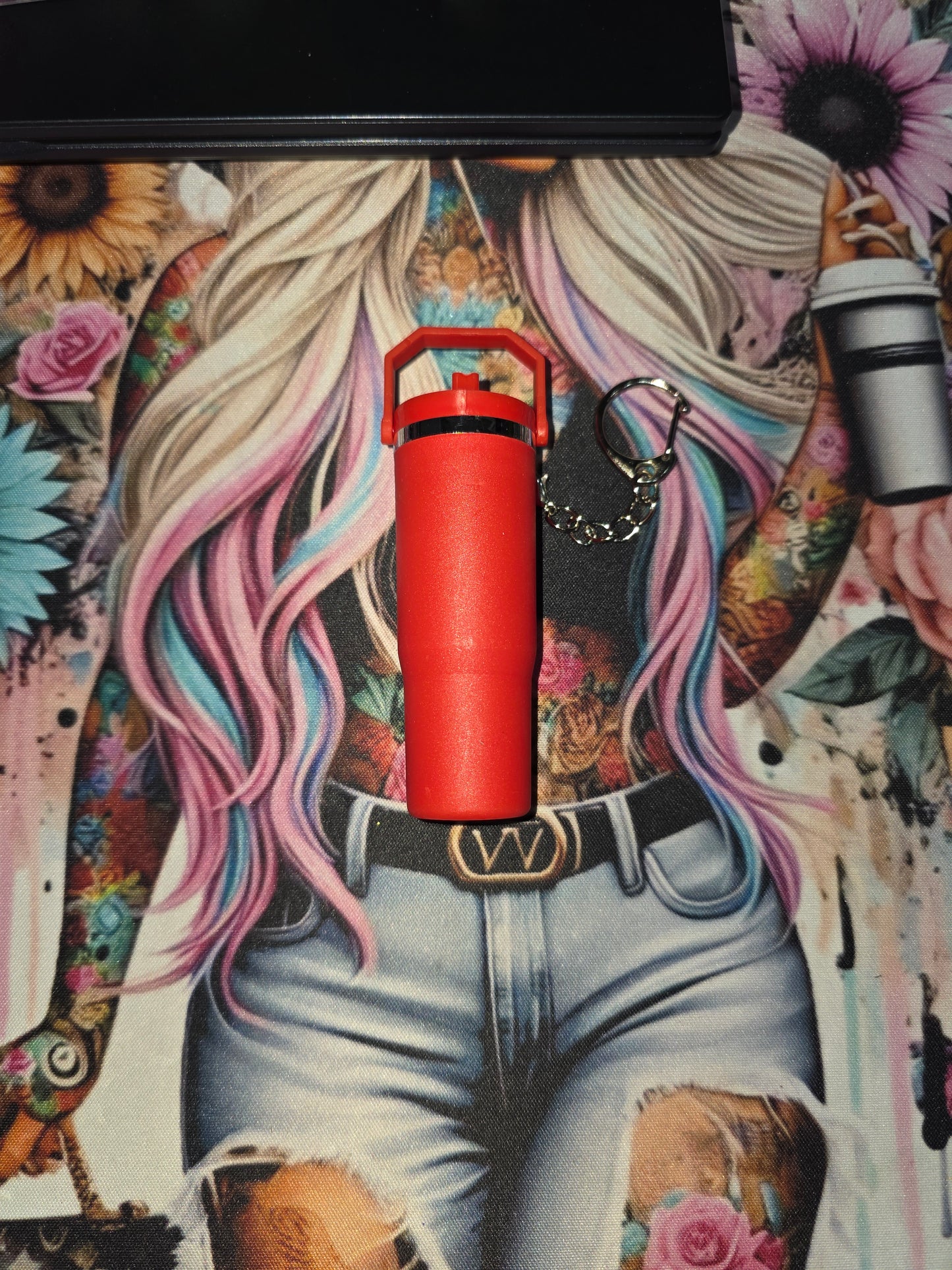 Customised key/bag chain tumbler