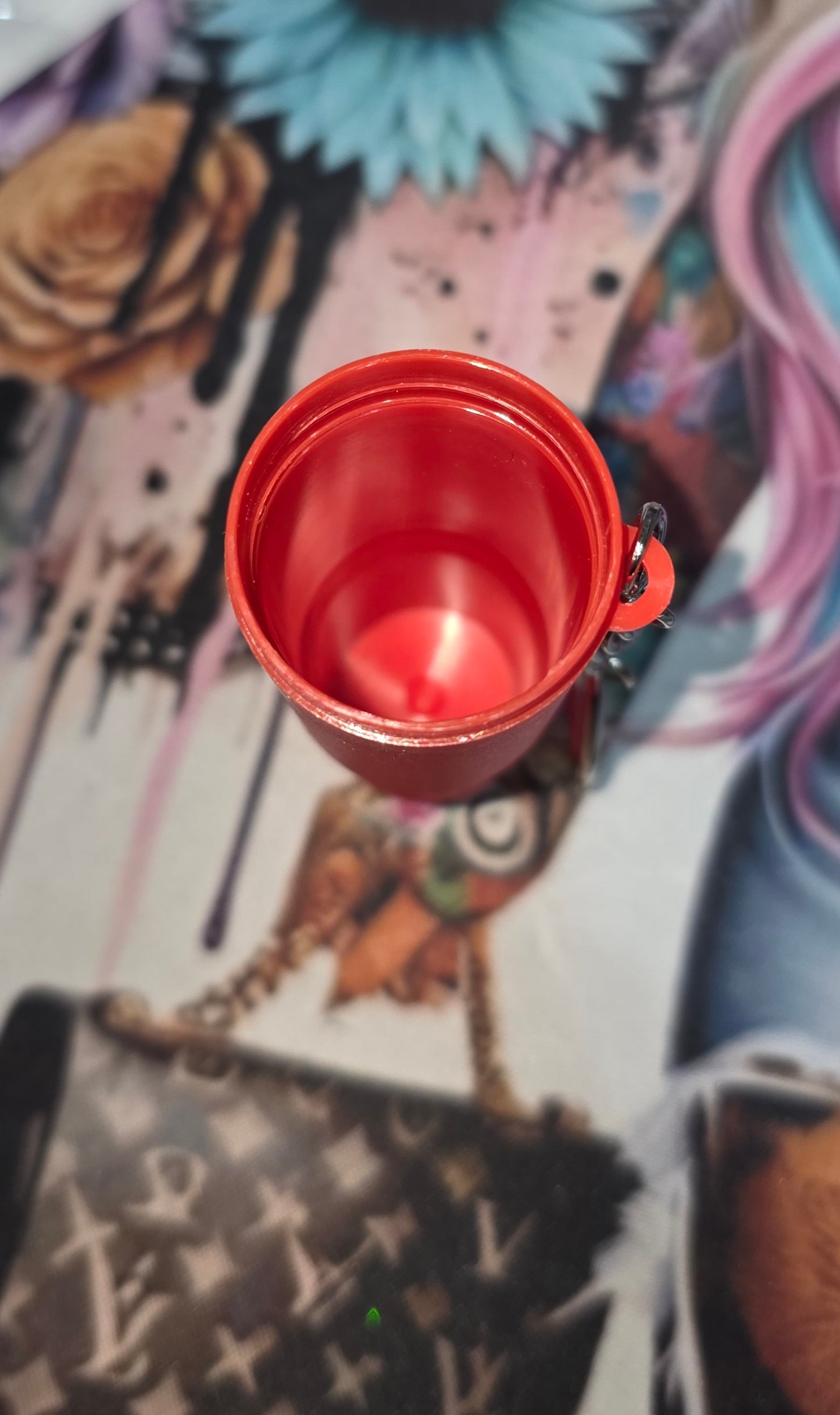 Customised key/bag chain tumbler