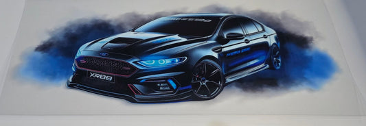 Blue Car XR