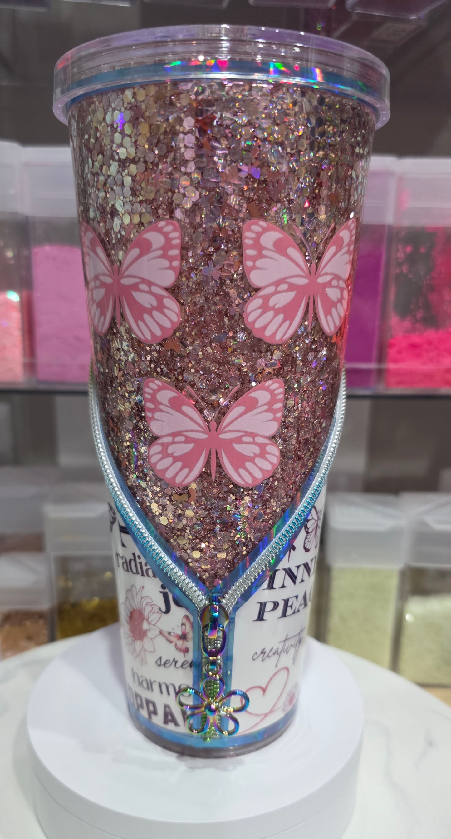 24oz stadium style tumbler